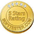 Rated by 5 points award on SoftTester